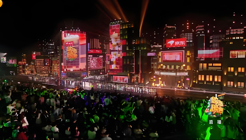 体育333LED显示屏在跨年晚会中的应用