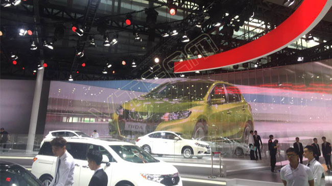 车展LED透明屏使用应该具备哪些条件？